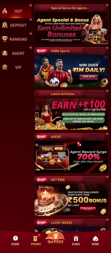 WIN INR Game Play and Earn Money Now